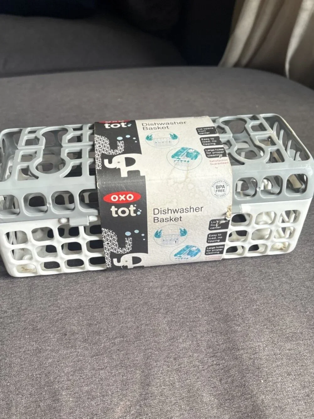 OXO TOT Dishwasher Basket For Bottle Parts Accessories/Pathalate/BPA/PVC Free